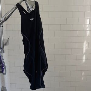 Speedo lzr pure intent closed back racing competition suit size 24